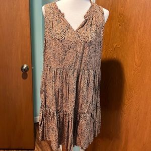 Small cheetah print dress